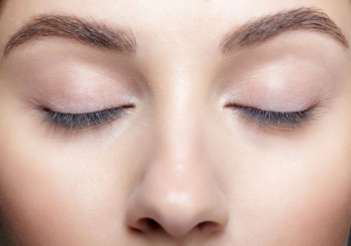 What are human hair fake eyelashes made from?